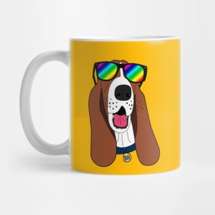 THE COOLEST STYLISH BASSET HOUND Mug